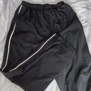 black trackpants